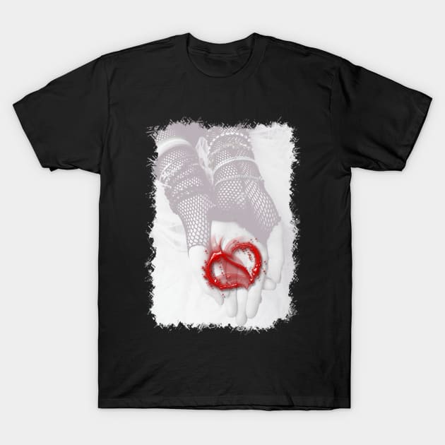 I Give You My Heart T-Shirt by GothCardz